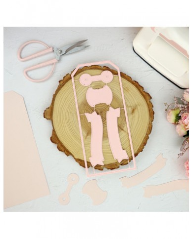 Troqueles Maxi Tag DL Dies set  Reference: COCO/DIE036