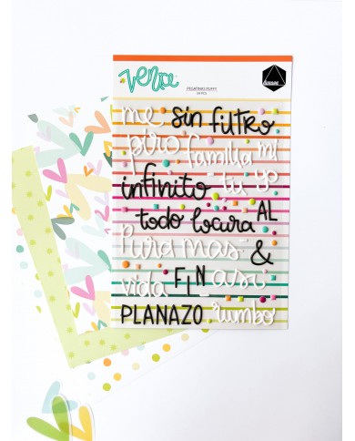 Pegatinas Puffy VENICE palabras ESP