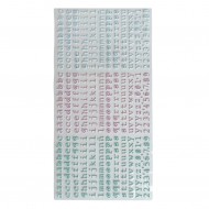 Alfabetos puffy azules Extras SYL Mayo Referencia VVKM000802 Kimidori Colors