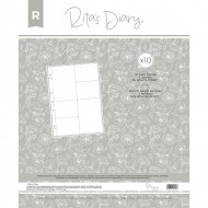Fundas 9x12” modelo R para Rita's Diary Ritas Diary