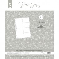 Fundas 9x12” modelo Q para Rita's Diary Ritas Diary RRPA/RDF014