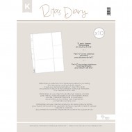 Fundas 9x12” modelo K para Rita's Diary Ritas Diary
