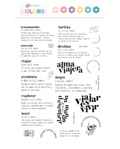 Sello definiciones viajeras Mintopia SEKM000139 Sello definiciones viajeras Mintopia SEKM000139