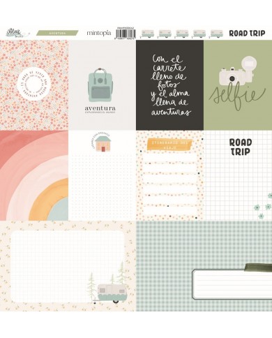 Papel tarjetas A volar Travel Stories Road Trip PAMT033042 Papel tarjetas A volar Travel Stories Road Trip PAMT033042