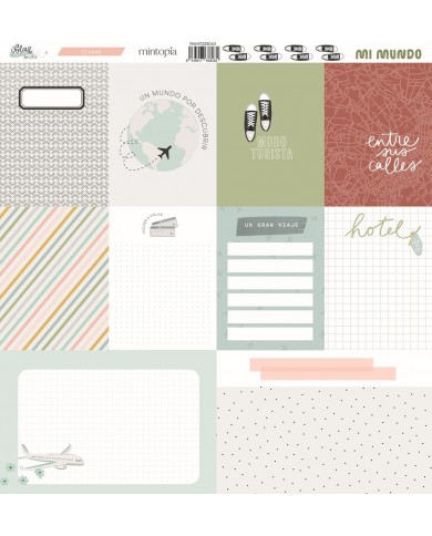 Papel tarjetas A volar Travel Stories Mi Mundo PAMT033043 Papel tarjetas A volar Travel Stories Mi Mundo PAMT033043