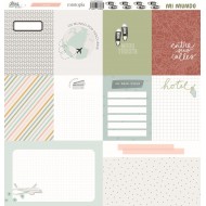 Papel tarjetas A volar Travel Stories Mi Mundo PAMT033043