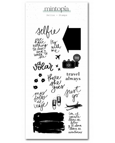 Sellos Fly with me A volar Travel Stories SEMT000259