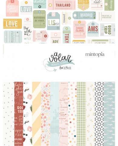 Pad 6"x8" A volar Travel Stories Mintopía VVMT033002 Pad 6"x8" A volar Travel Stories Mintopía VVMT033002