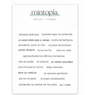 Sello frases Un verano inolvidable Mintopía SEMT000252