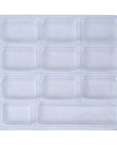 Bandeja para tintas grandes con 11 huecos Artis Decor ORDM000030 Bandeja para tintas grandes con 11 huecos Artis Decor ORDM000030