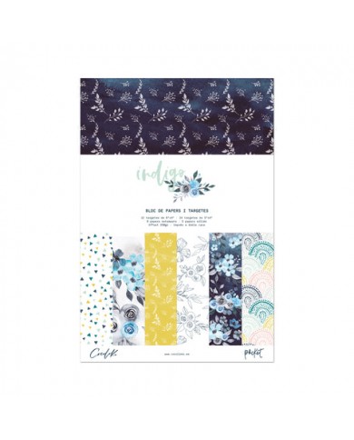 Bloc de Papeles y Tarjetas 6*8 INDIGO Bloc de Papeles y Tarjetas 6*8 INDIGO