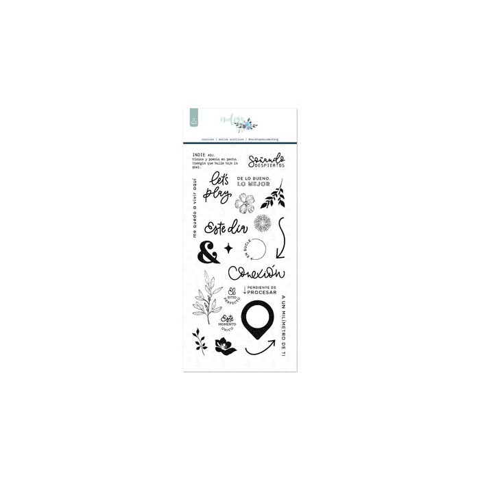 Sellos de Scrapbooking 10x21cm INDIGO