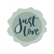 SELLO DE LACRE "JUST LOVE" INDIGO
