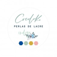 PERLAS DE LACRE INDIGO