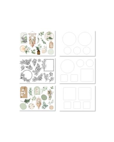 Creative kit 12 HARMONIE cards FDPI125002