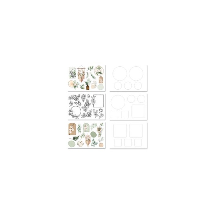 Creative kit 12 HARMONIE cards FDPI125002