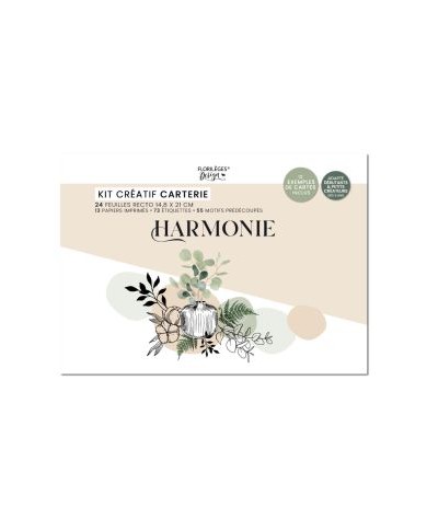 Creative kit 12 HARMONIE cards FDPI125002 Creative kit 12 HARMONIE cards FDPI125002