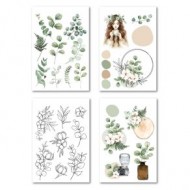 Stickers x 4 unidades HARMONIE Florileges