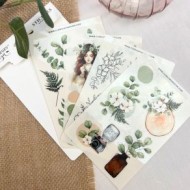 Stickers x 4 unidades HARMONIE Florileges