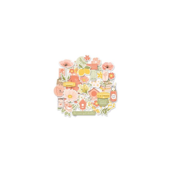 Diecuts o recortable FARANDOLE Florileges