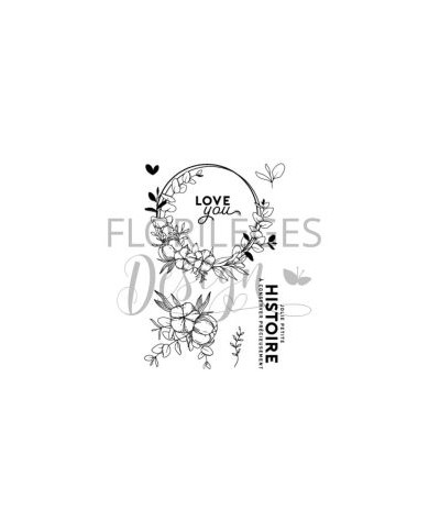 Sello PRETTY LITTLE STORY  HARMONIE Florileges Sello PRETTY LITTLE STORY  HARMONIE Florileges