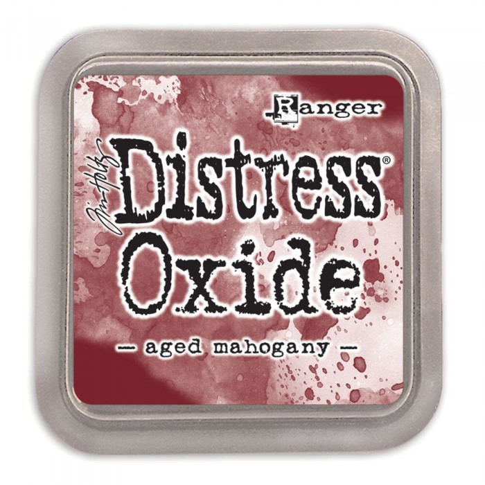 Distress oxide -Aged mahogany - tamaño original