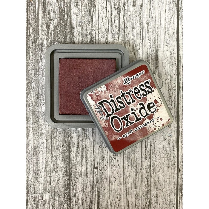 Distress oxide -Aged mahogany - tamaño original