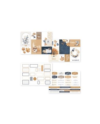 Creative kit 12 GINKGO 15x21cmts