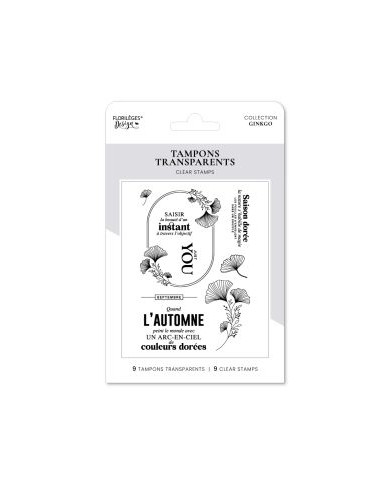 GINKGO kit de sello GOLDEN AUTUMN GINKGO kit de sello GOLDEN AUTUMN