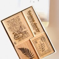 GINKGO kit de sello 4 FALL IN LOVE