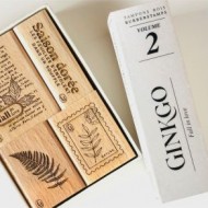 GINKGO kit de sello 4 FALL IN LOVE