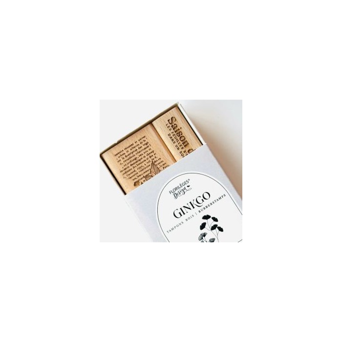 GINKGO kit de sello 4 FALL IN LOVE