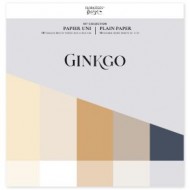GINKGO papeles lisos kit x 10 unidades