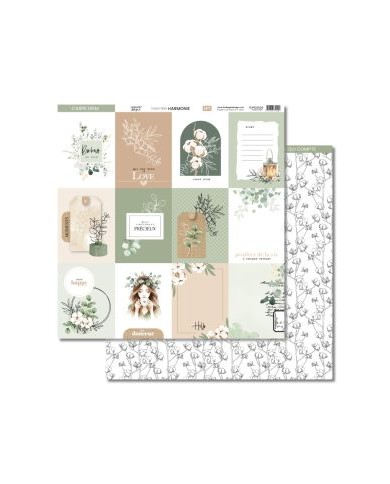 HARMONIE 1 printed paper HARMONIE 1 printed paper