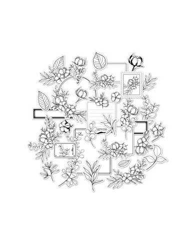 HARMONIE diecuts o recortables de vellum HARMONIE diecuts o recortables de vellum