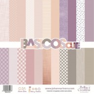 Básicos 10 papeles a doble cara, «Cute» /Decorative set paper, 10 hojas