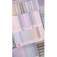 Colección 12 BÁSICOS doble cara 12×12″ MENTA MARINA Johanna Rivero