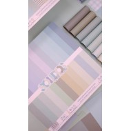 Colección 12 SÓLIDOS doble cara 12×12″ MENTA MARINA Johanna Rivero