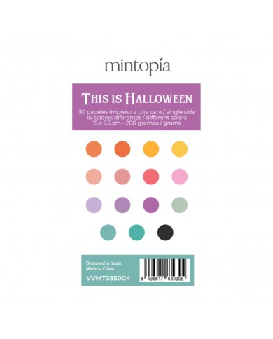 Mini pad de papeles para troquelar This is Halloween Mini pad de papeles para troquelar This is Halloween