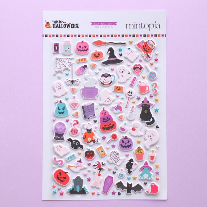 Pegatinas puffy ilustraciones This is Halloween