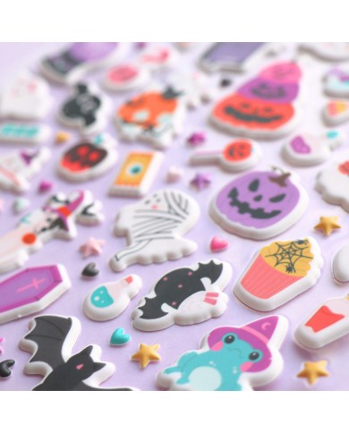 Pegatinas puffy ilustraciones This is Halloween Pegatinas puffy ilustraciones This is Halloween