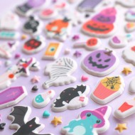 Pegatinas puffy ilustraciones This is Halloween