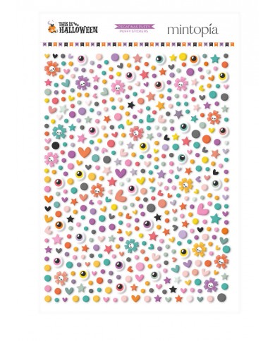 Pegatinas puffy básicas This is Halloween Pegatinas puffy básicas This is Halloween