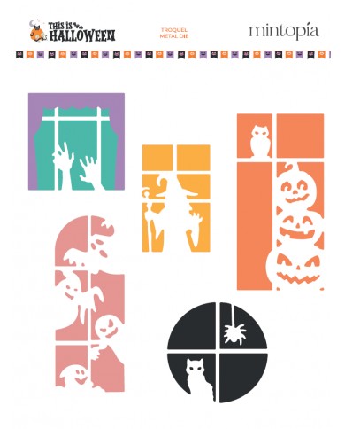 Troquel Ventanas This is Halloween