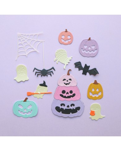 Troquel Calabazas y fantasmas This is Halloween Troquel Calabazas y fantasmas This is Halloween