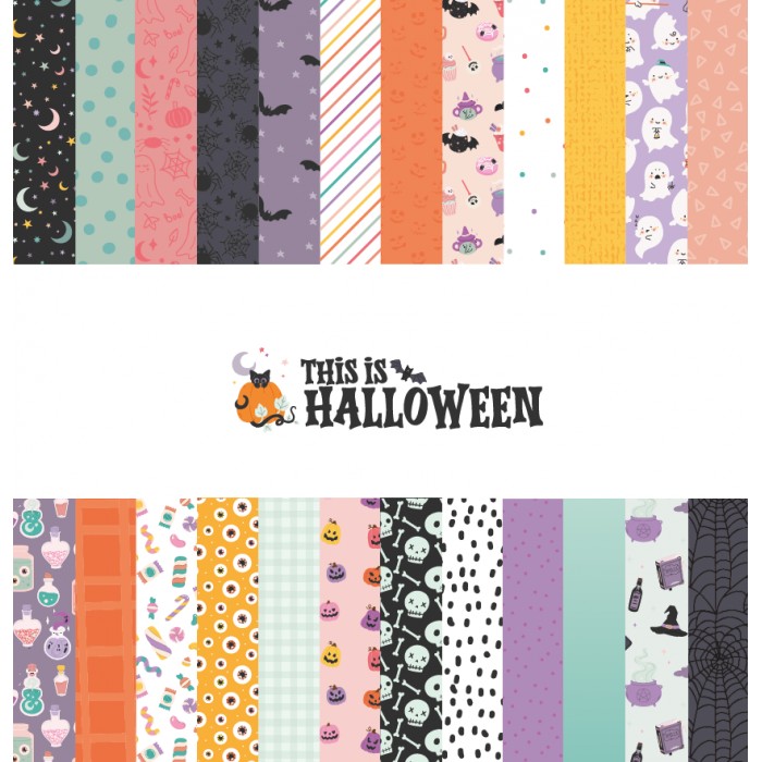Stack 12"x12" This is Halloween
