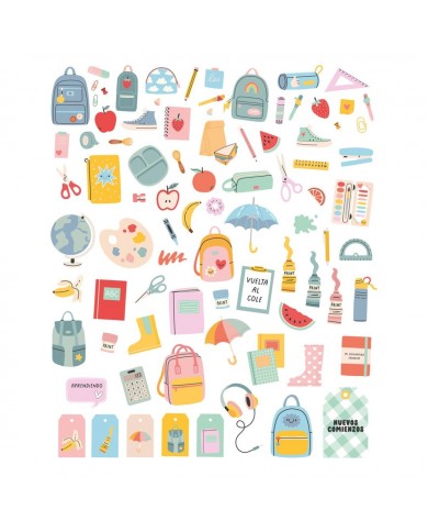 Die cuts School Days Mintopía Die cuts School Days Mintopía