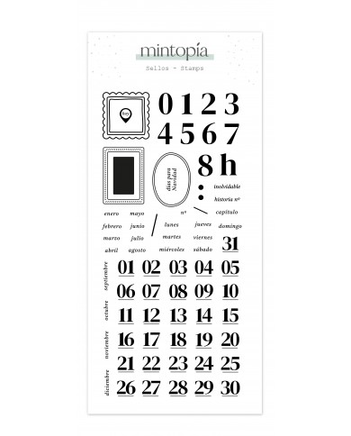 Sello de Mintopía Cada día cuenta by Scrapbypat SEMT000270