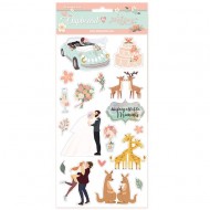 Chipboard  "Love Story" Johanna Rivero