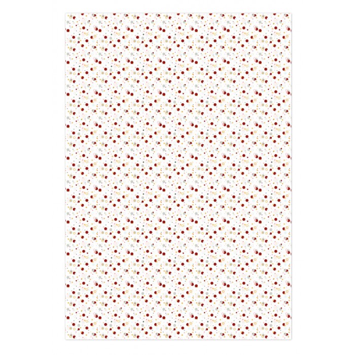 Tela de encuadernar estampada 35x50 cm Babe it's cold outside Lunares de Mintopía SPMT036039